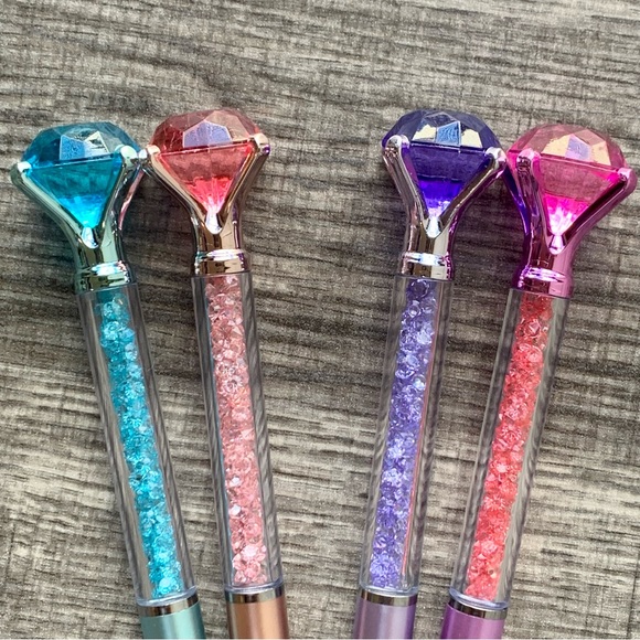 🍒🍒 2 Diamond Jewels Ballpoint Pens❗️Price Firm❗️ - Picture 5 of 6